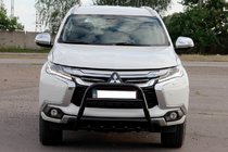 Mitsubishi Pajero Sport 2015– Bullbar WT008 Black (RVS) foto 1