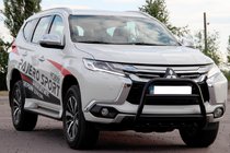 Mitsubishi Pajero Sport 2015– Bullbar WT008 Black (RVS) foto 3
