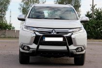 Mitsubishi Pajero Sport 2015– Bullbar WT008 Black (RVS) foto 4