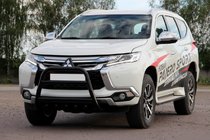 Mitsubishi Pajero Sport 2015– Bullbar WT008 Black (RVS) foto 5