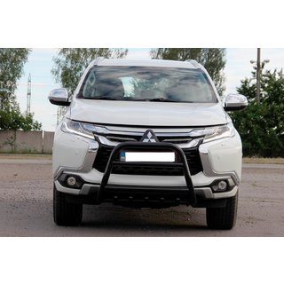 Bullbar WT008 Black (RVS) Mitsubishi Pajero Sport 2015– foto 4