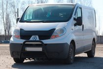 Renault Trafic 2001–2015 Bullbar QT-Spec Black (RVS) foto 3