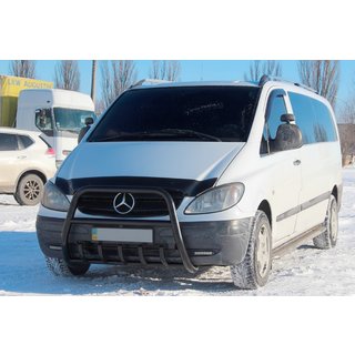 Bullbar XL-WT025 Black (roestvrij staal) Mercedes Vito W639 2004–2014 foto 3
