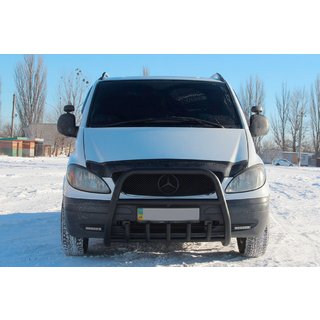 Bullbar XL-WT025 Black (roestvrij staal) Mercedes Vito W639 2004–2014 foto 2