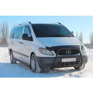 Bullbar XL-WT025 Black (roestvrij staal) Mercedes Vito W639 2004–2014 foto 1