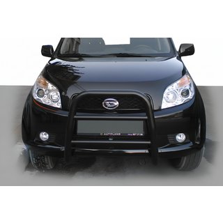 QT005 Black voorbeugel (RVS) Daihatsu Terios 2006–2017