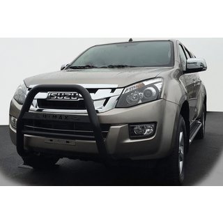 Bullbar voorzijde QT008 Black (RVS) Isuzu D-Max 2011–2019