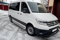 Volkswagen Crafter 2016– Frontbeschermbeugel ST085 Black (RVS) foto 2