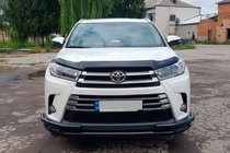 Toyota Highlander 2013–2019 Bullbar ST-Special Black (RVS) foto 1