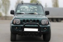 Suzuki Jimny 1998–2018 Bullbar F2-01 Black (roestvrij staal) foto 1