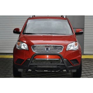Bullbar WT005 Black (RVS) SsangYong Korando 2010–2019 foto 2