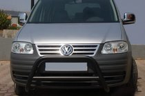 Volkswagen Caddy 2004–2010 Bullbar WT005 Black (RVS) foto 1