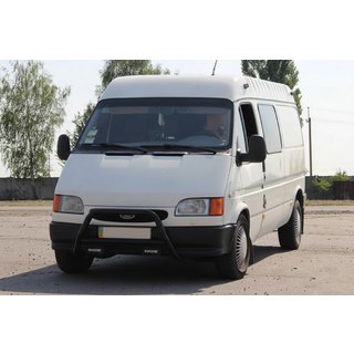 Bullbar WT006 Black (RVS) Ford Transit 1991–2000 foto 2