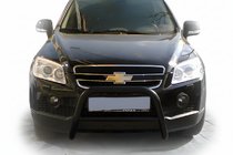 Chevrolet Captiva 2006–2019 Frontbeugel WT005 Black (RVS) foto 1