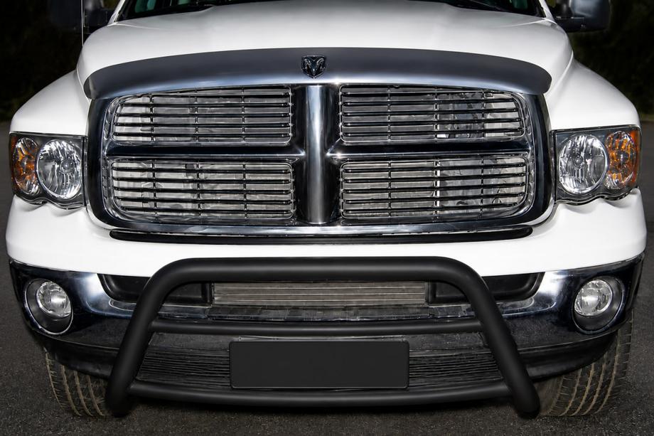 Dodge RAM (DR/DH/D1/DC/DM) 2002–2009 Frontbeugel WT005 Black (RVS) Image