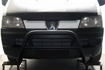 Citroen Jumper 1995–2006 Frontbeugel WT005 Black (RVS) foto 1