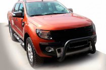 Ford Ranger 2011–2022 Voorbullbar WT005 Black (RVS) foto 1