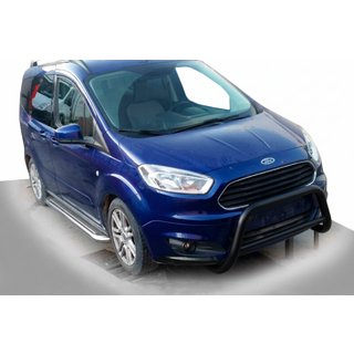 Voorbullbar WT005 Black (RVS) Ford Courier 2014–2023