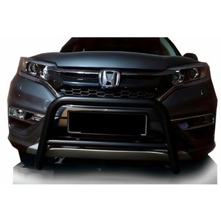 Bullbar voorzijde WT005 Black (2016-2019, RVS)