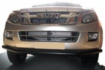Isuzu D-Max 2011–2019 Frontbeschermbeugel ST014 Black (RVS) foto 1