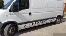 Renault Master 1998–2010 Sidebars (2 stuks, RVS) Lange wielbasis foto 1