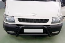 Ford Transit 2000–2014 Bullbar WT006 Black (RVS) foto 1