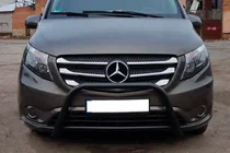Mercedes Vito/V-klasse W447 2014– Bullbar WT006 Black (RVS) foto 3