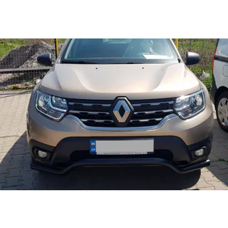 Voor bullbar WT008 Black (RVS) foto 3