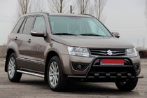 Suzuki Grand Vitara 2005–2017 Bullbar ST-WT-15 Black (RVS) foto 1