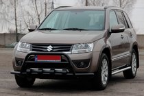 Suzuki Grand Vitara 2005–2017 Bullbar ST-WT-15 Black (RVS) foto 3