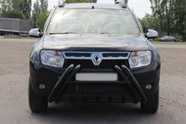 Renault Duster 2008–2017 Bullbar Kelebek WT011 Black (roestvrij staal) foto 3