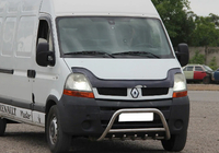 Renault Master 1998–2010 RVS voorbeugel foto 4