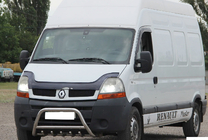 Renault Master 1998–2010 RVS voorbeugel foto 3