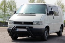 Volkswagen T4 Caravelle/Multivan 1990–2003 Bullbar Kelebek WT011 Black (roestvrij staal) foto 3