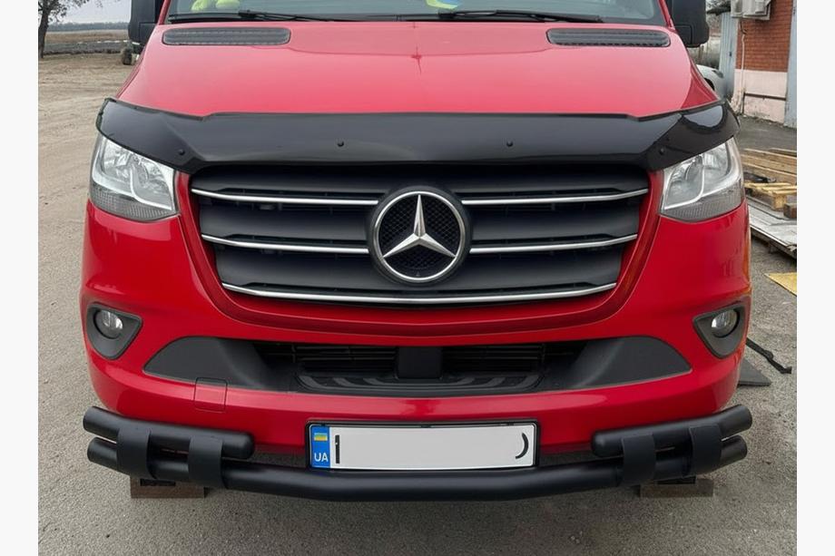 Mercedes Sprinter W907/W910 2018– Voorste onderste beugel Shark Black Image