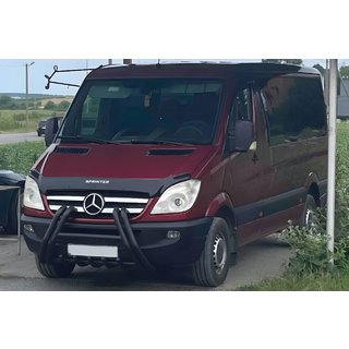 Bullbar F1-01M Black (2006-2013, roestvrij staal)