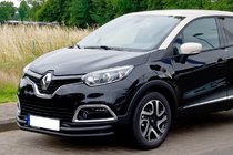 Renault Captur 2013–2019 Frontbeschermbeugel ST085 Black (RVS) foto 1