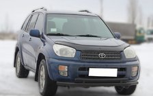 Toyota Rav 4 2001–2005 Bullbar voorzijde ST014-1 Black (RVS) foto 2