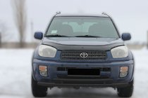Toyota Rav 4 2001–2005 Bullbar voorzijde ST014-1 Black (RVS) foto 1