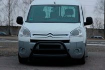 Citroen Berlingo 2008–2018 Bullbar WT022 Black (RVS) foto 1