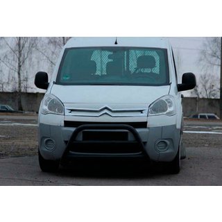 Bullbar WT022 Black (RVS) Citroen Berlingo 2008–2018 foto 1