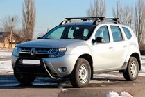 Dacia Duster 2008–2018 Bullbar WT022 Black (roestvrij staal) foto 1