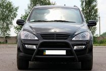 SsangYong Kyron 2005–2014 Bullbar WT022 Black (roestvrij staal) foto 2