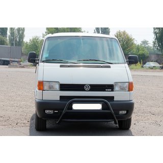 Bullbar WT022 Black (roestvrij staal) Volkswagen T4 Caravelle/Multivan 1990–2003 foto 1