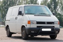 Volkswagen T4 Transporter 1990–2003 Bullbar WT022 Black (roestvrij staal) foto 2