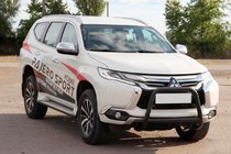Mitsubishi Pajero Sport 2015– Bullbar WT022 Black (roestvrij staal) foto 2