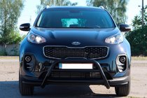 Kia Sportage 2015–2021 Bullbar WT023 Black (RVS) foto 1