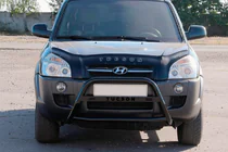 Hyundai Tucson JM 2004– Bullbar WT025 Black (RVS) foto 3