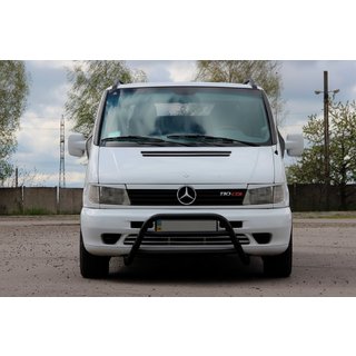 Bullbar WT022 Black (RVS) Mercedes Vito W638 1996–2003 foto 1