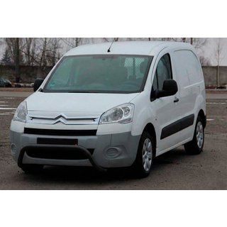 Bullbar WT007 Black (RVS) Peugeot Partner Tepee 2008–2018 foto 2
